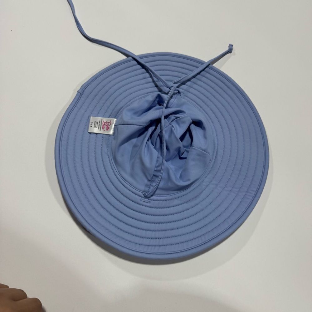 Ruffle Butts Periwinkle Blue UV Protection Sun Hat - Picture 2 of 3